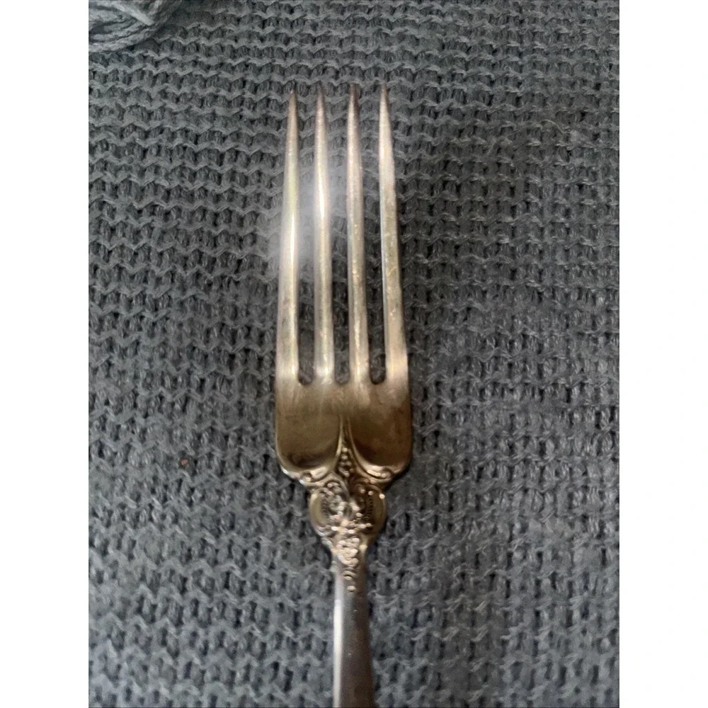 Wallace Grande Grand Baroque Sterling Silver Dinner Fork 7.5